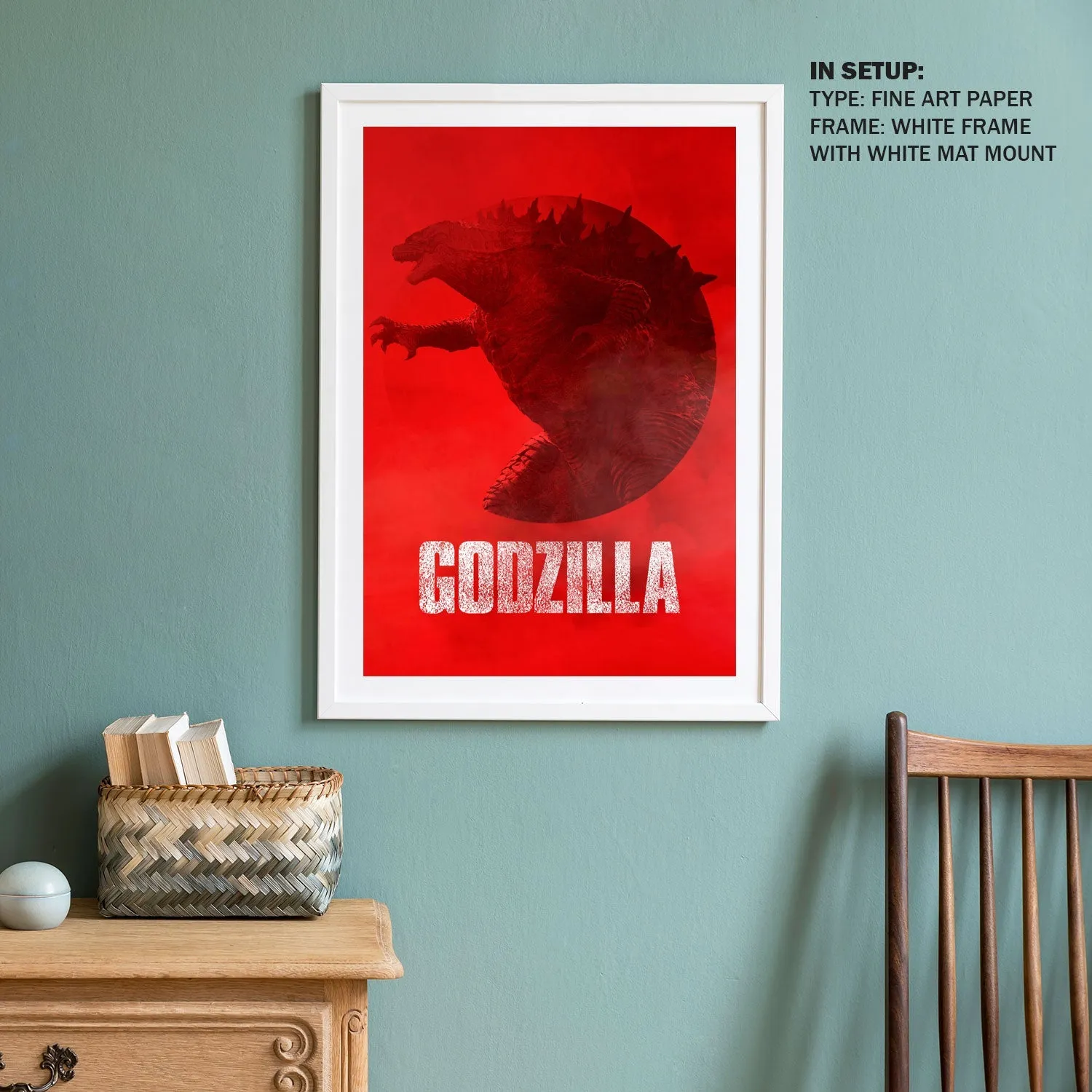 Godzilla (2014) Movie Poster Art 1