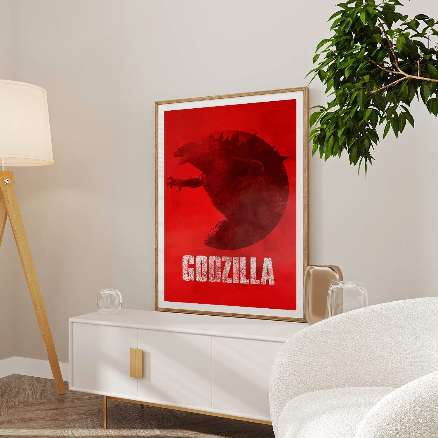 Godzilla (2014) Movie Poster Art 1
