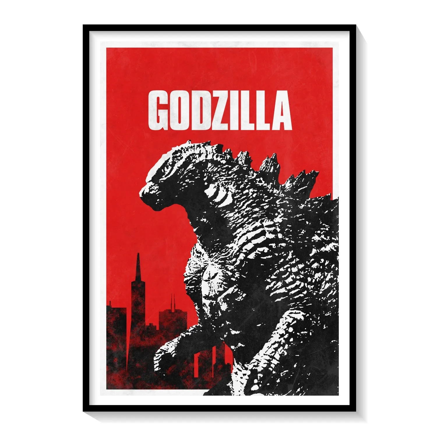 Godzilla (2014) Movie Poster Art