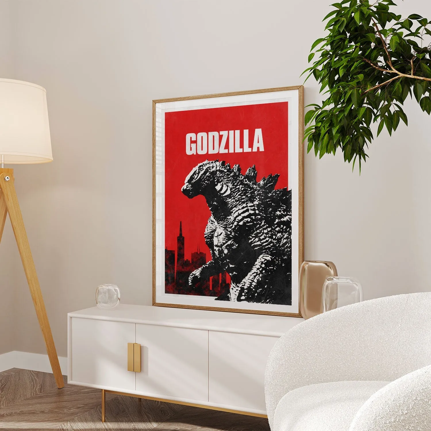 Godzilla (2014) Movie Poster Art