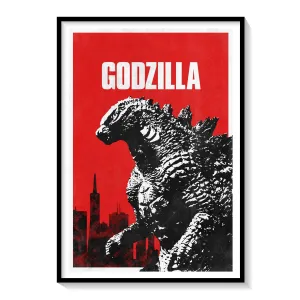 Godzilla (2014) Movie Poster Art
