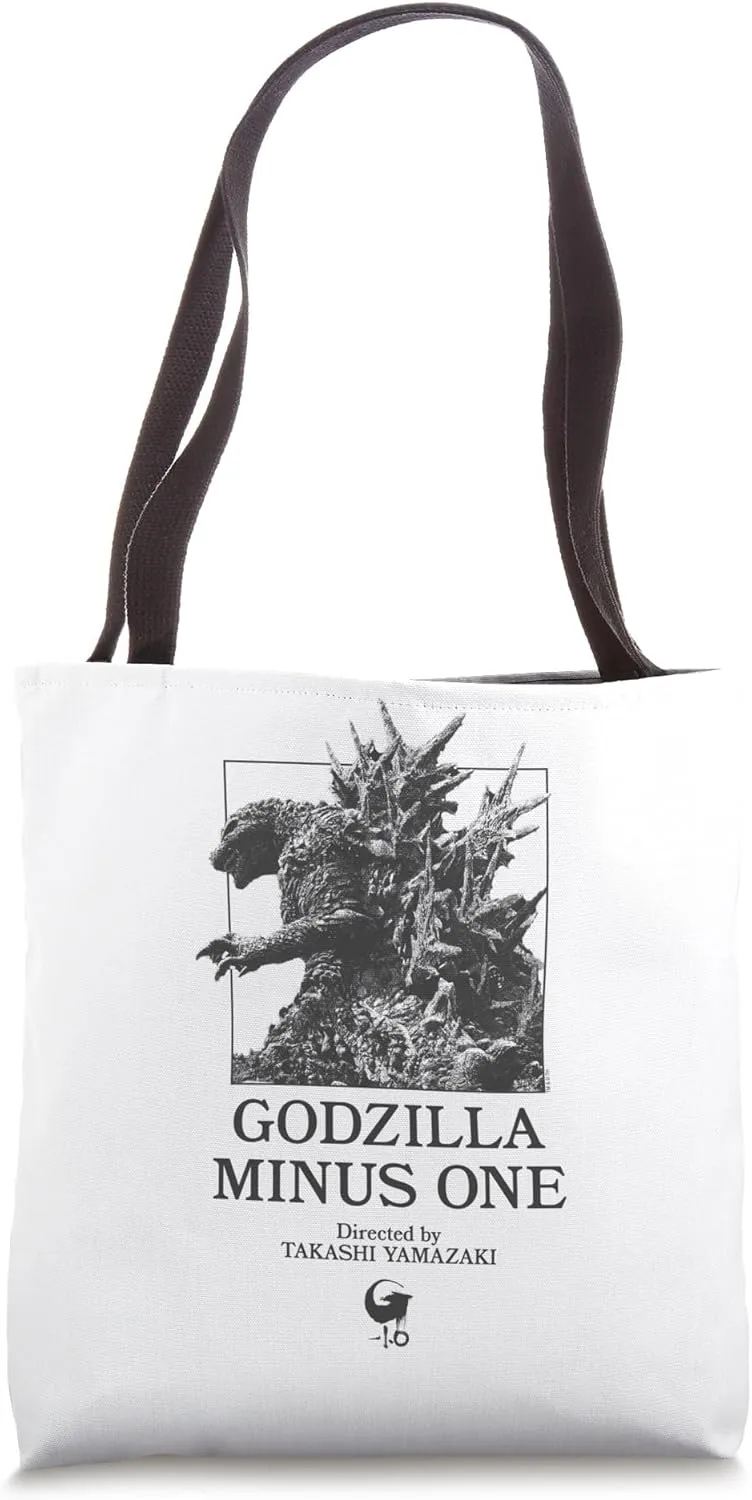 Godzilla Minus One Minimalist Movie Poster Retro Movie Tote Bag