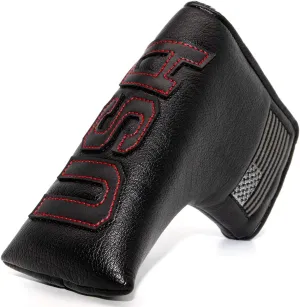 Golf Putter Cover Blade,USA Putter Headcovers Golf Club Head Covers for Putter Leather Golf Putter Head Covers with Magnetic for Odyssey Scotty Cameron