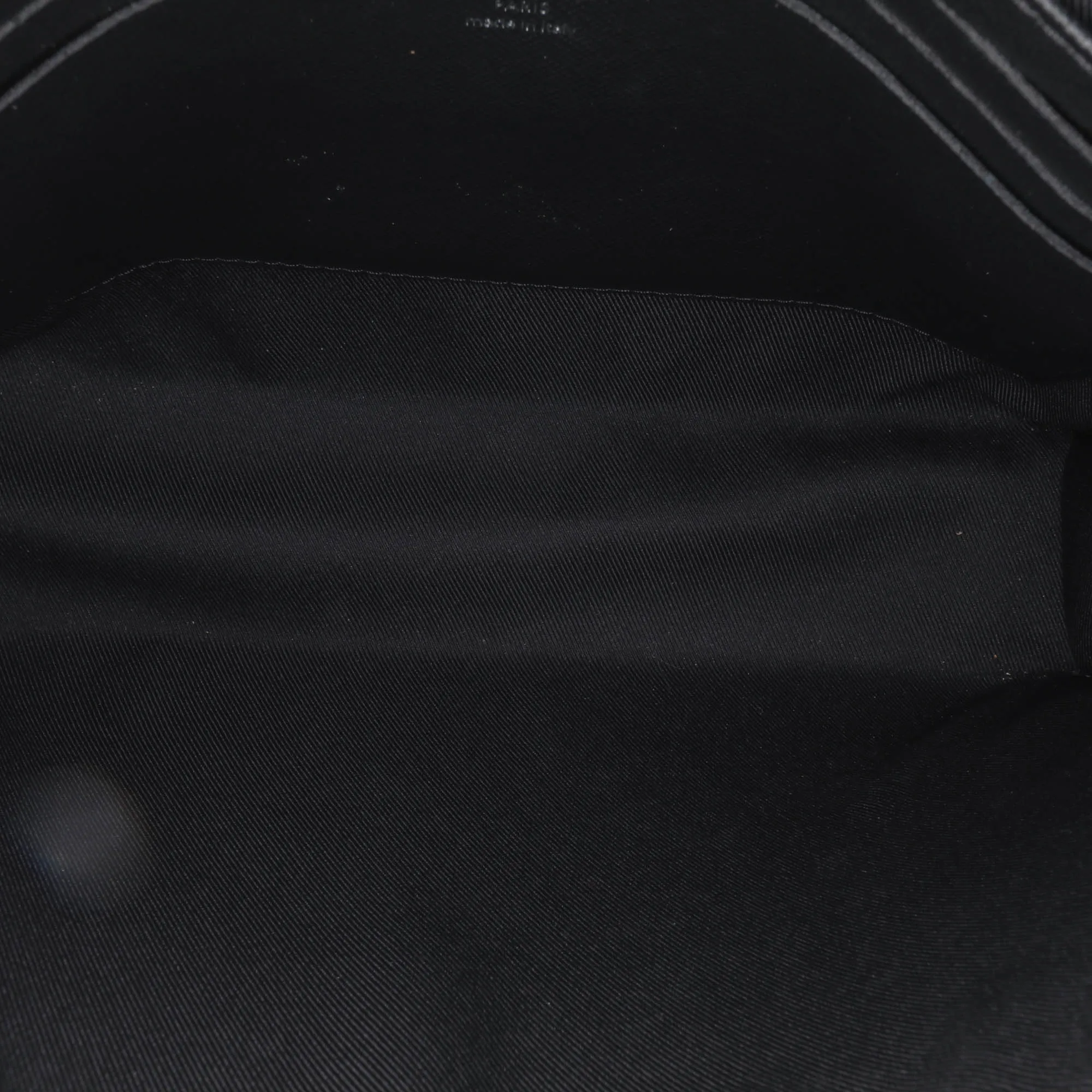 Gray Louis Vuitton Monogram Eclipse Reverse Pochette Voyage MM Clutch Bag