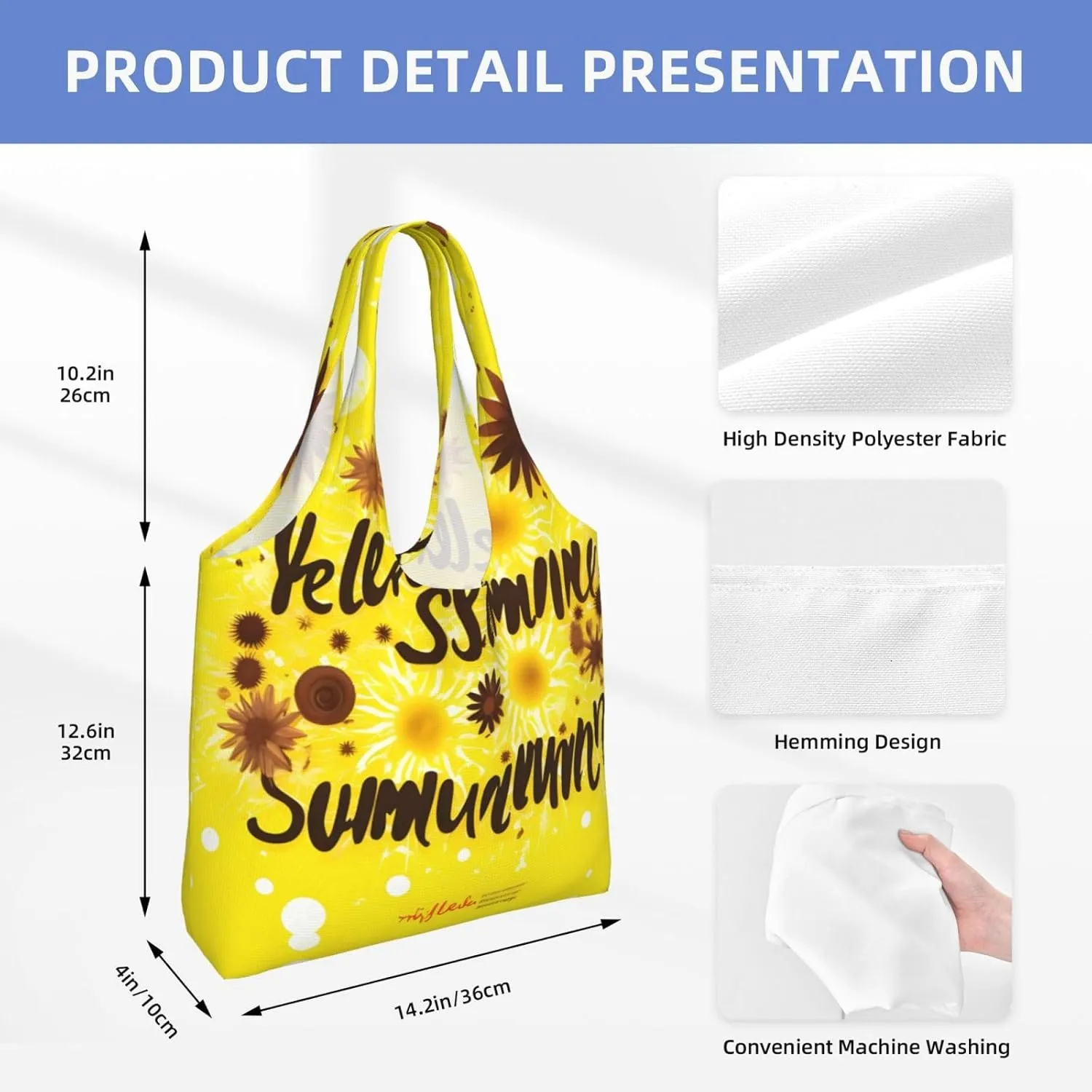 Green Geckos Canvas Bag Bag Handbag Eco-Friendly Reusable Groceryshopping Bags For Women Girls