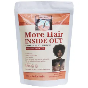 Hair Ggrowth Tea, More Hair Inside Out for Healthy Follicle Regrowth, 30 Tea Bags