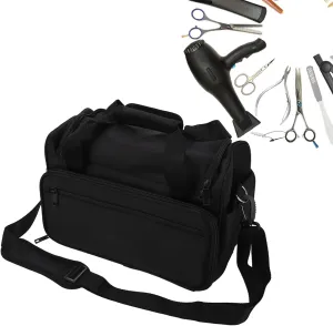Hairdressing Tools Bag, Portable Salon Barber Handbag Makeup Cosmetics Tools Bag Scissors Comb Holder Bag Hairstyling Case Large capacity Hair Stylist Organizer for Equipment,