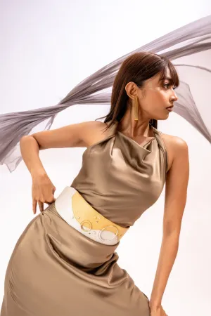 Halo Belt In Gold And Silver