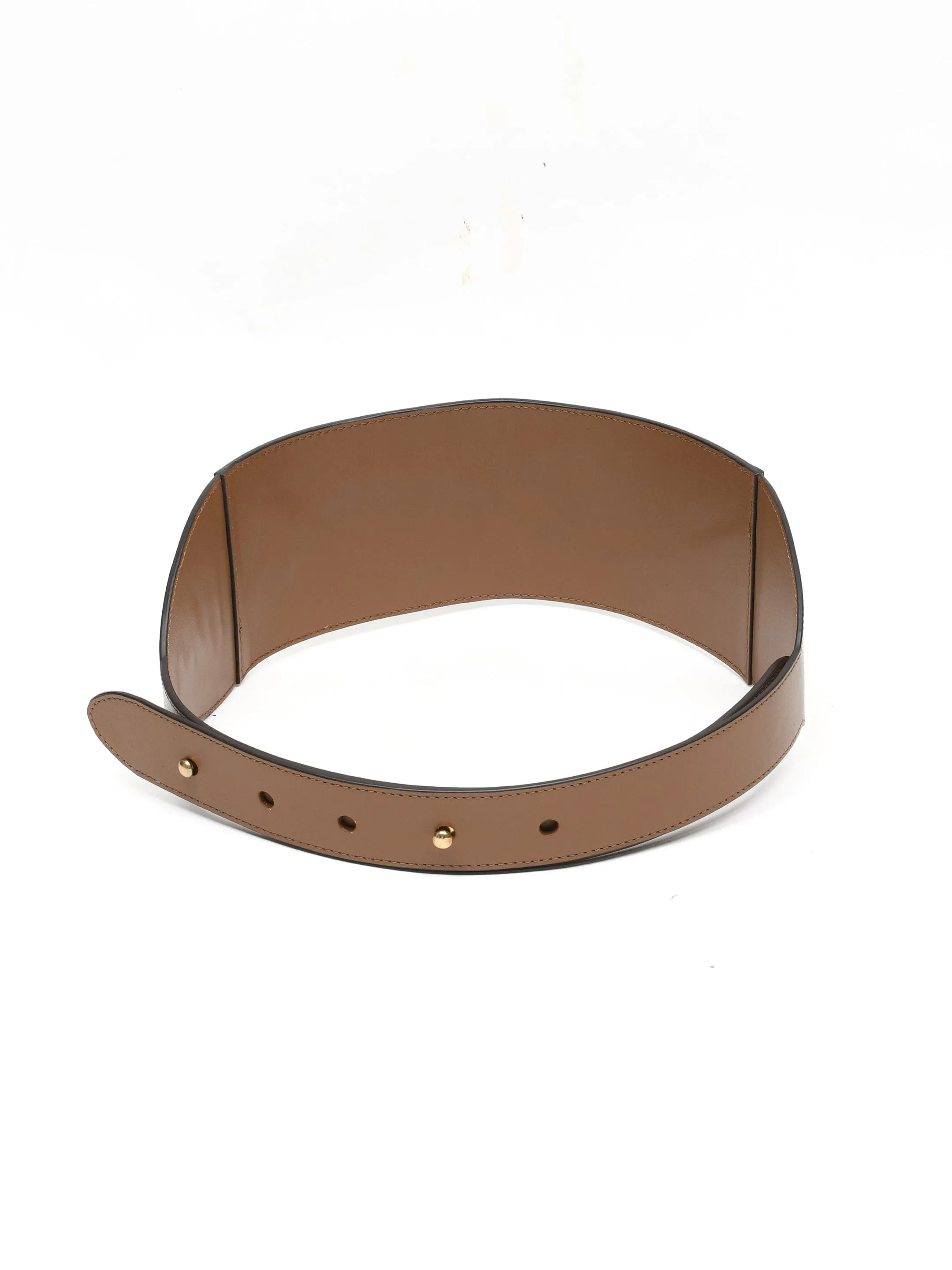 Halo Belt In Tan And Brown