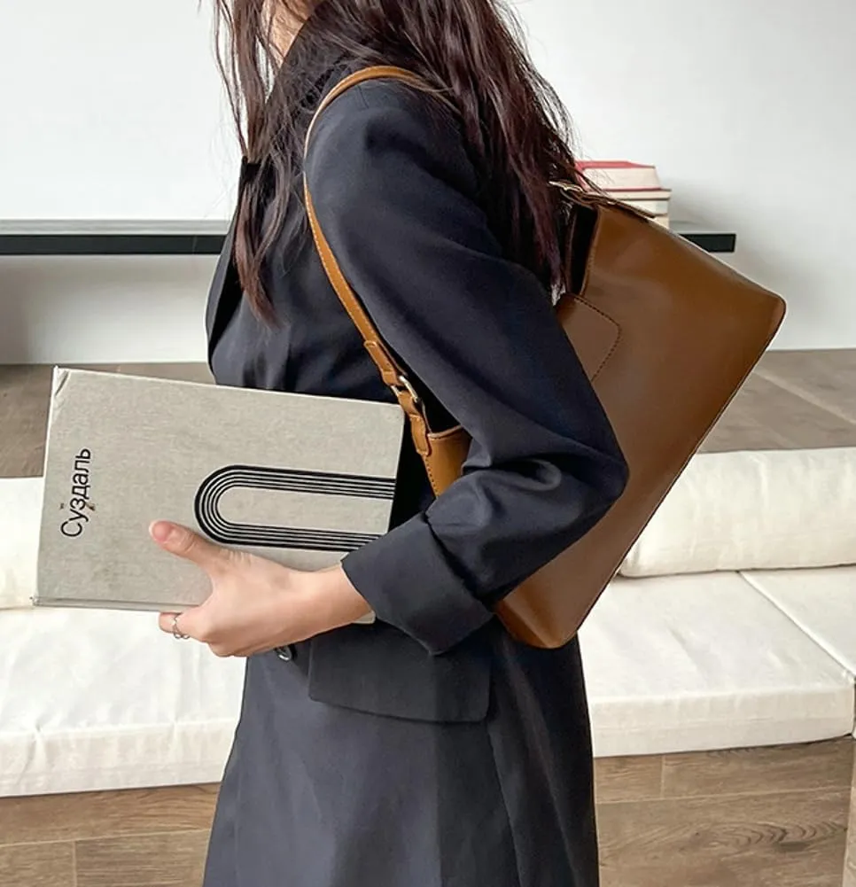 Hand bags for Women 2024 Purses for Women Trendy Women's Shoulder Handbags Black Purse Large Capacity Underarm Bag