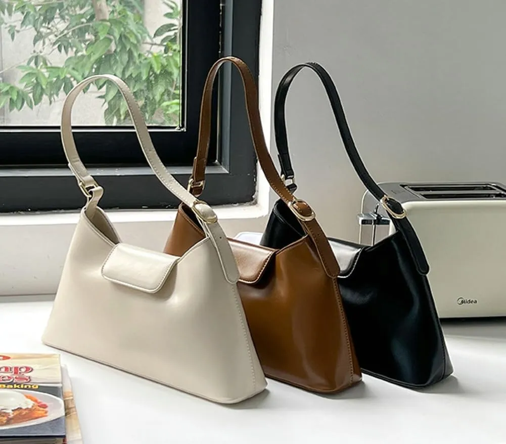 Hand bags for Women 2024 Purses for Women Trendy Women's Shoulder Handbags Black Purse Large Capacity Underarm Bag