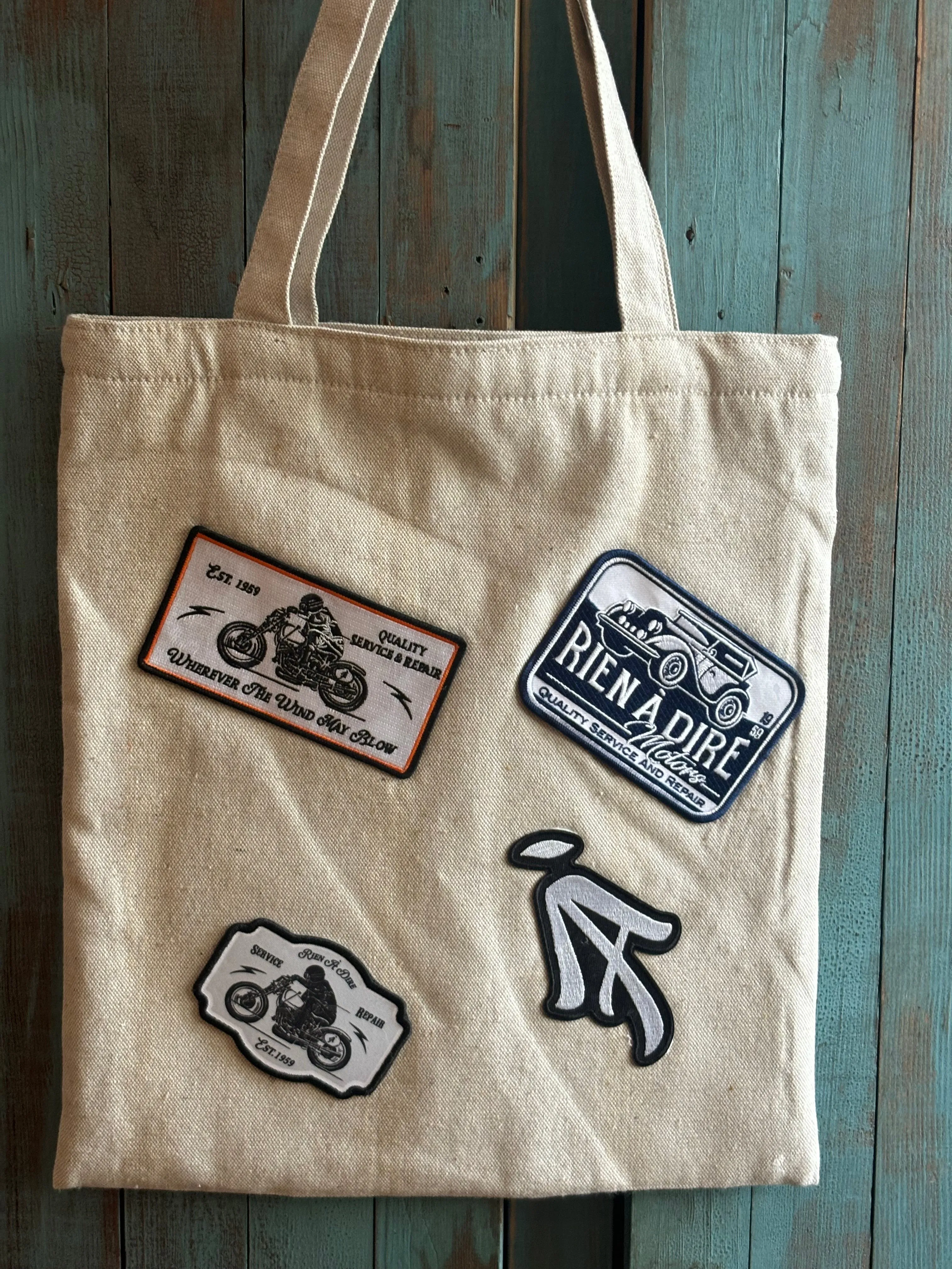 Handmade Canvas Bag - “Storyline”
