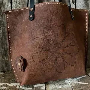 Handmade Leather Tote Bag