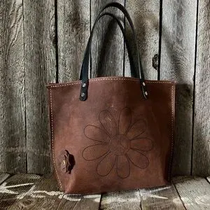 Handmade Leather Tote Bag