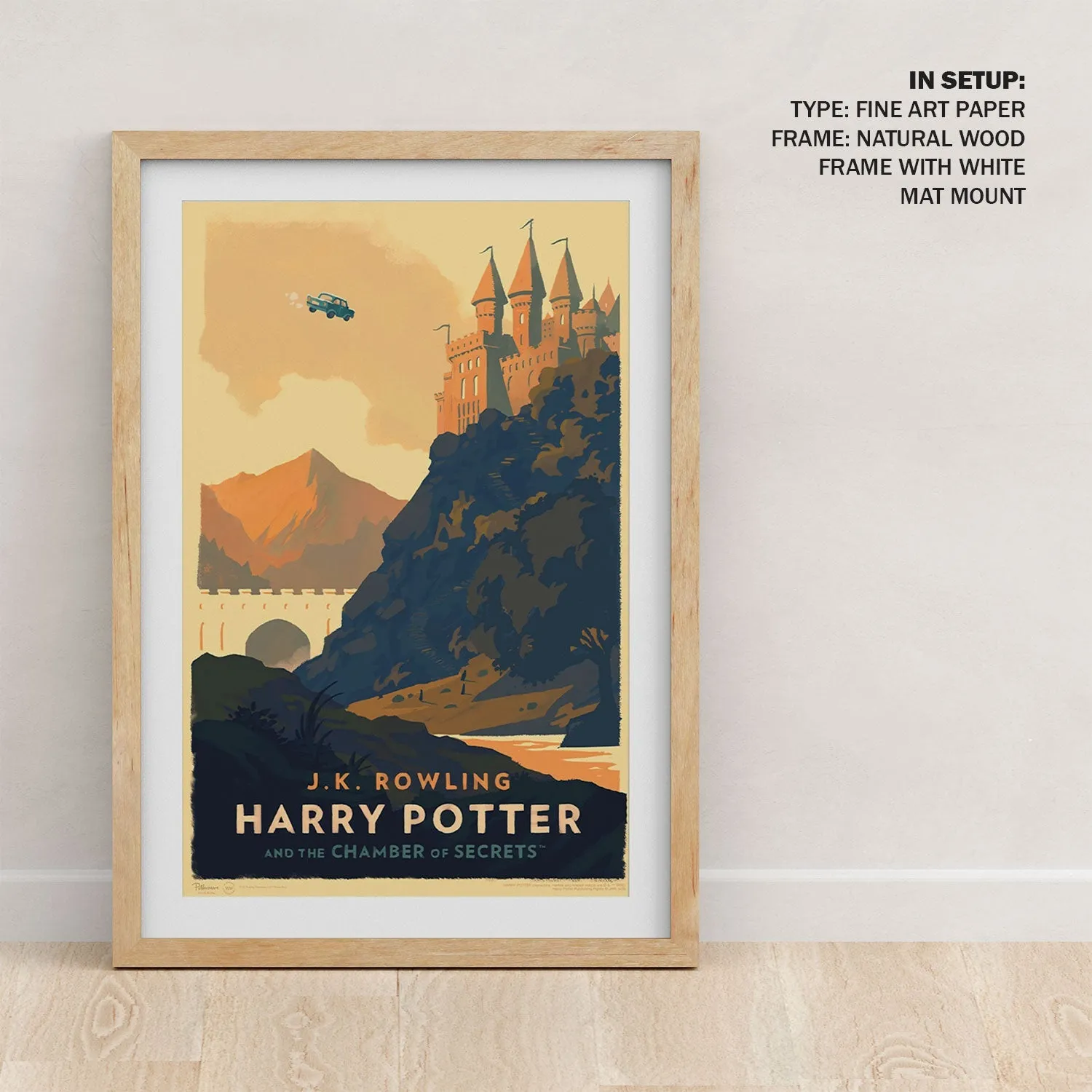 Harry Potter and the Chamber of Secrets (2002) Movie Poster Art