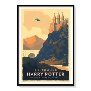 Harry Potter and the Chamber of Secrets (2002) Movie Poster Art