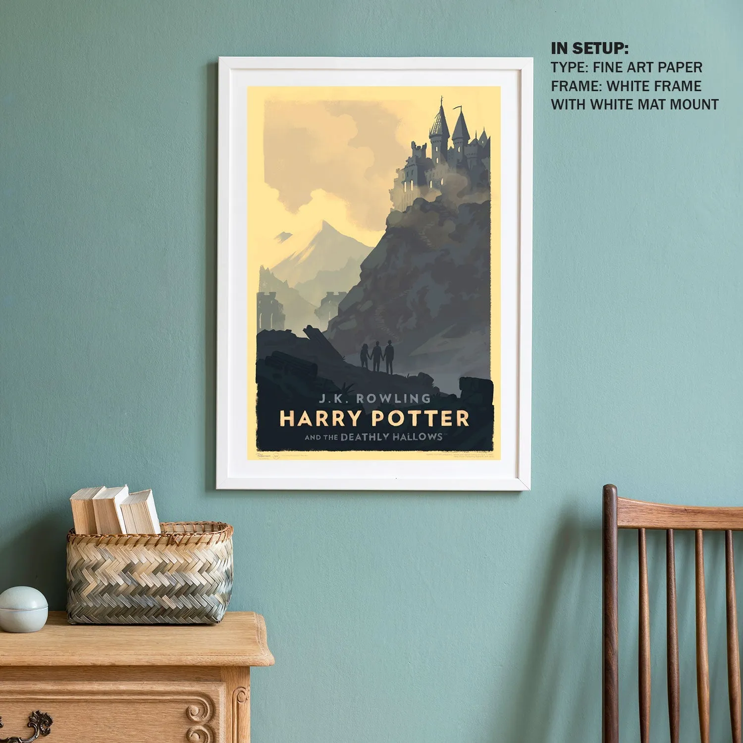Harry Potter and the Deathly Hallows- Part 1 (2010) Movie Poster Art