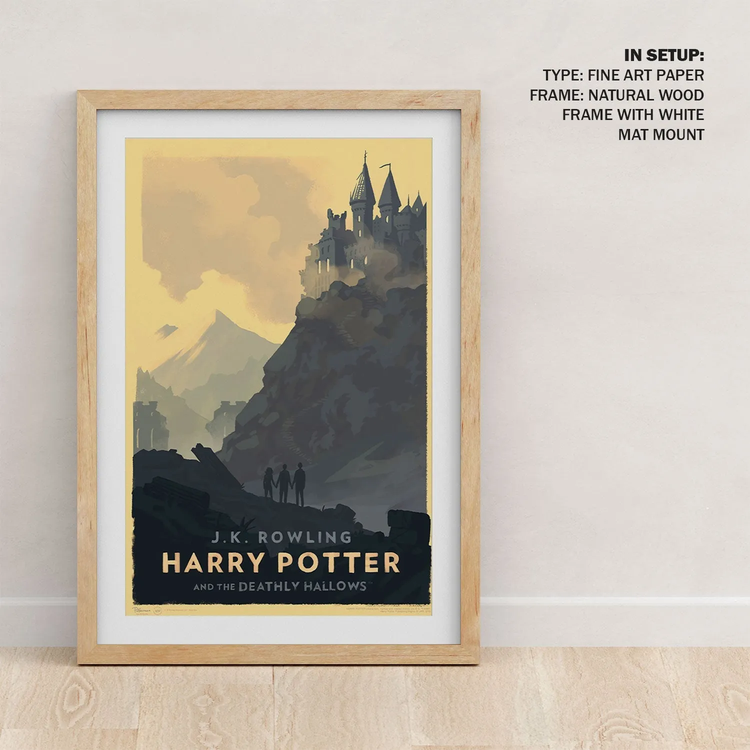 Harry Potter and the Deathly Hallows- Part 1 (2010) Movie Poster Art