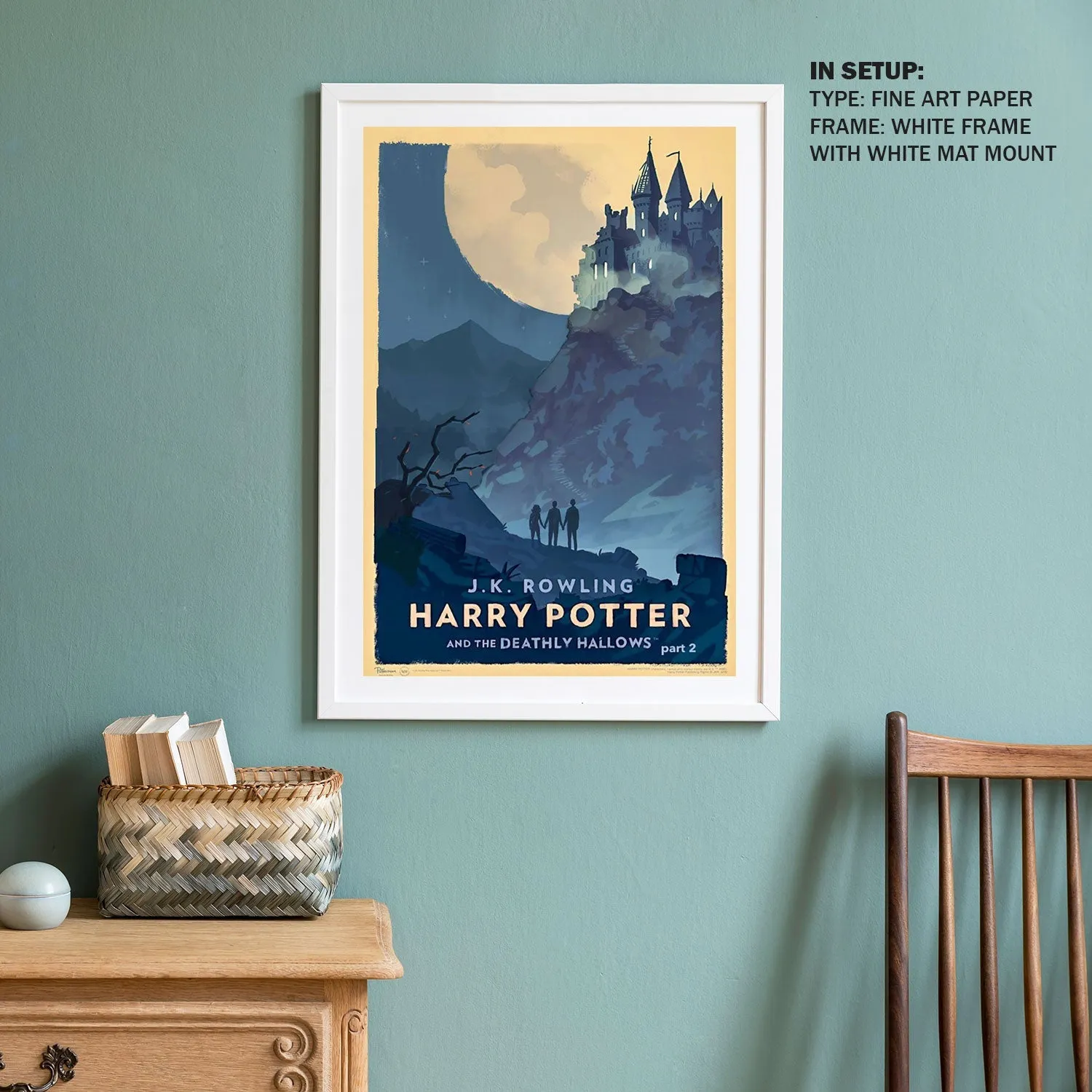 Harry Potter and the Deathly Hallows- Part 2 (2011) Movie Poster Art