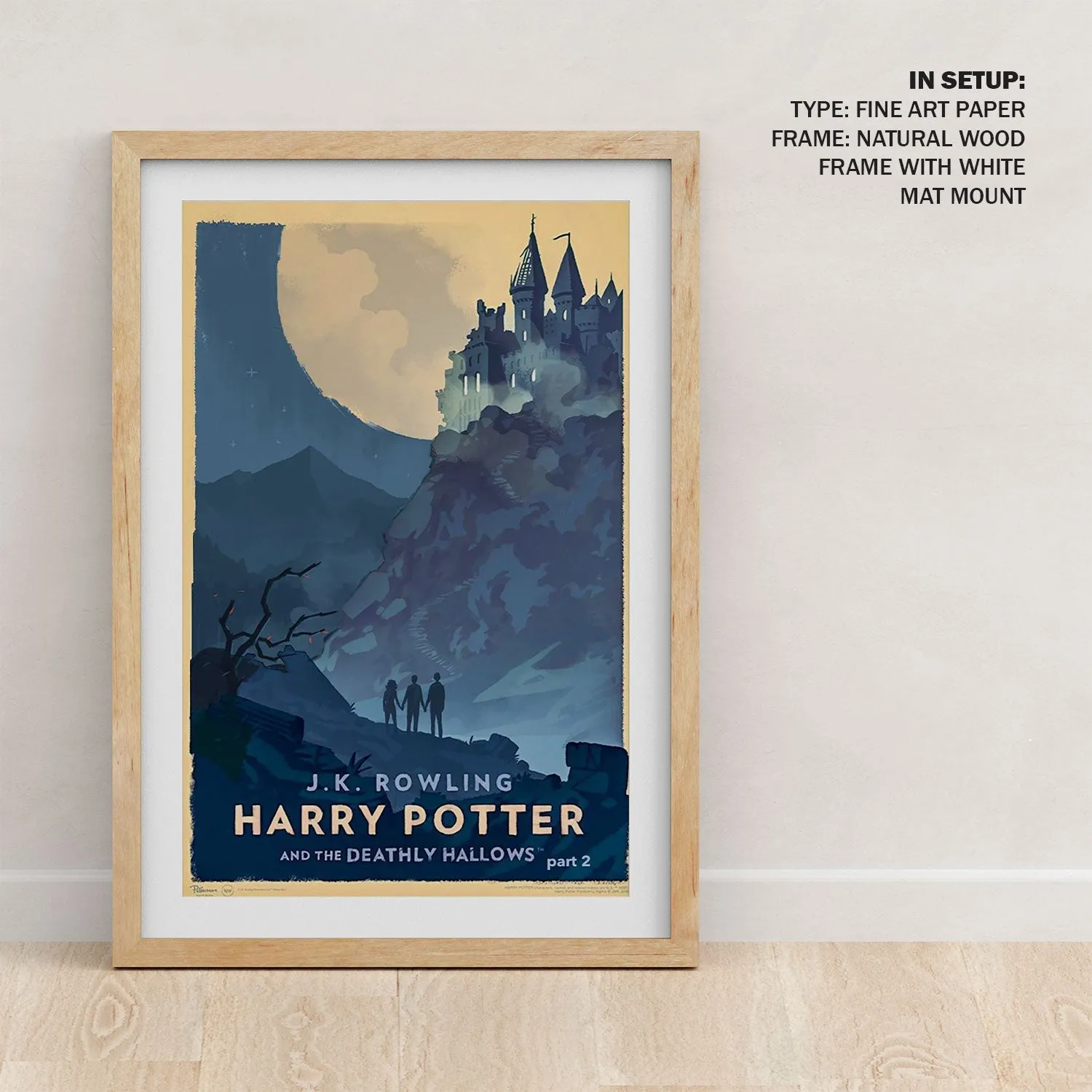 Harry Potter and the Deathly Hallows- Part 2 (2011) Movie Poster Art