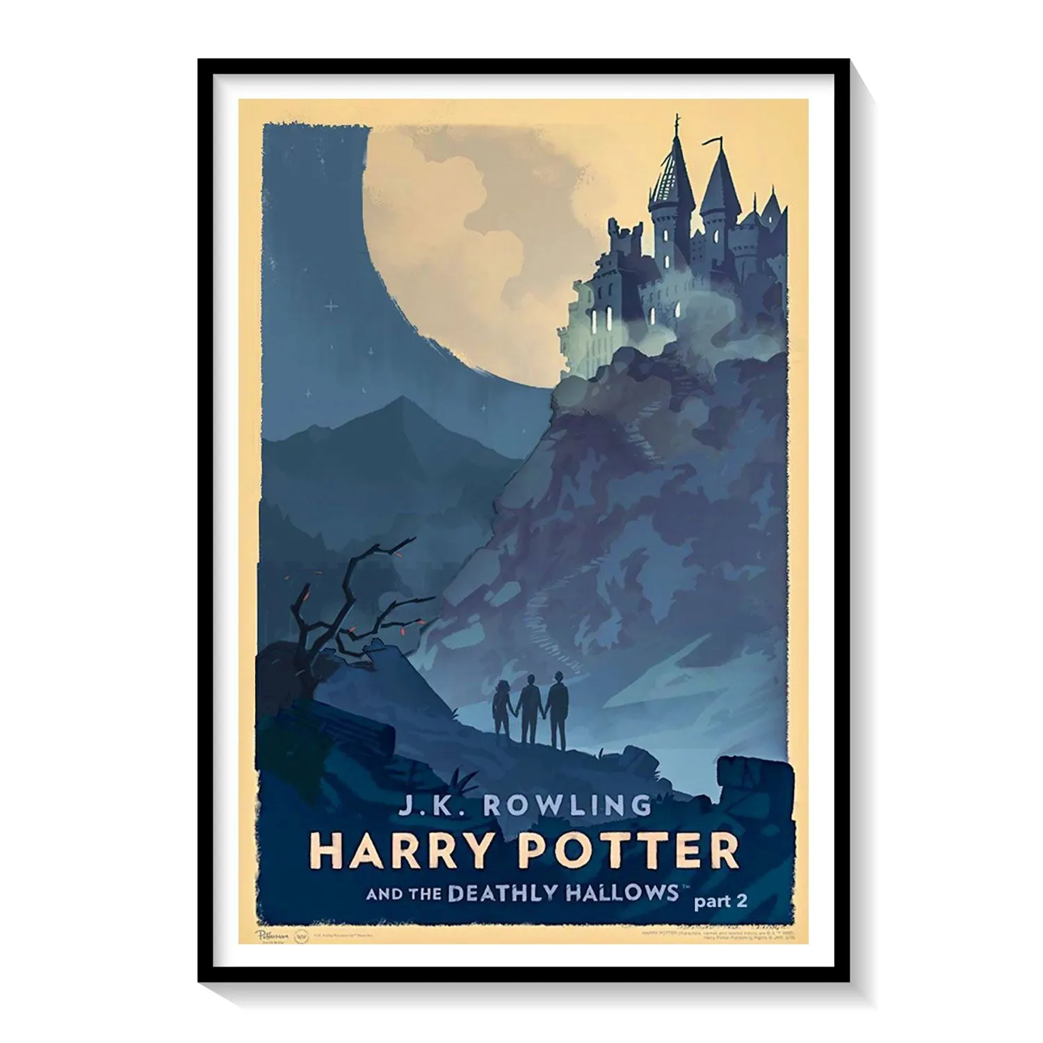 Harry Potter and the Deathly Hallows- Part 2 (2011) Movie Poster Art