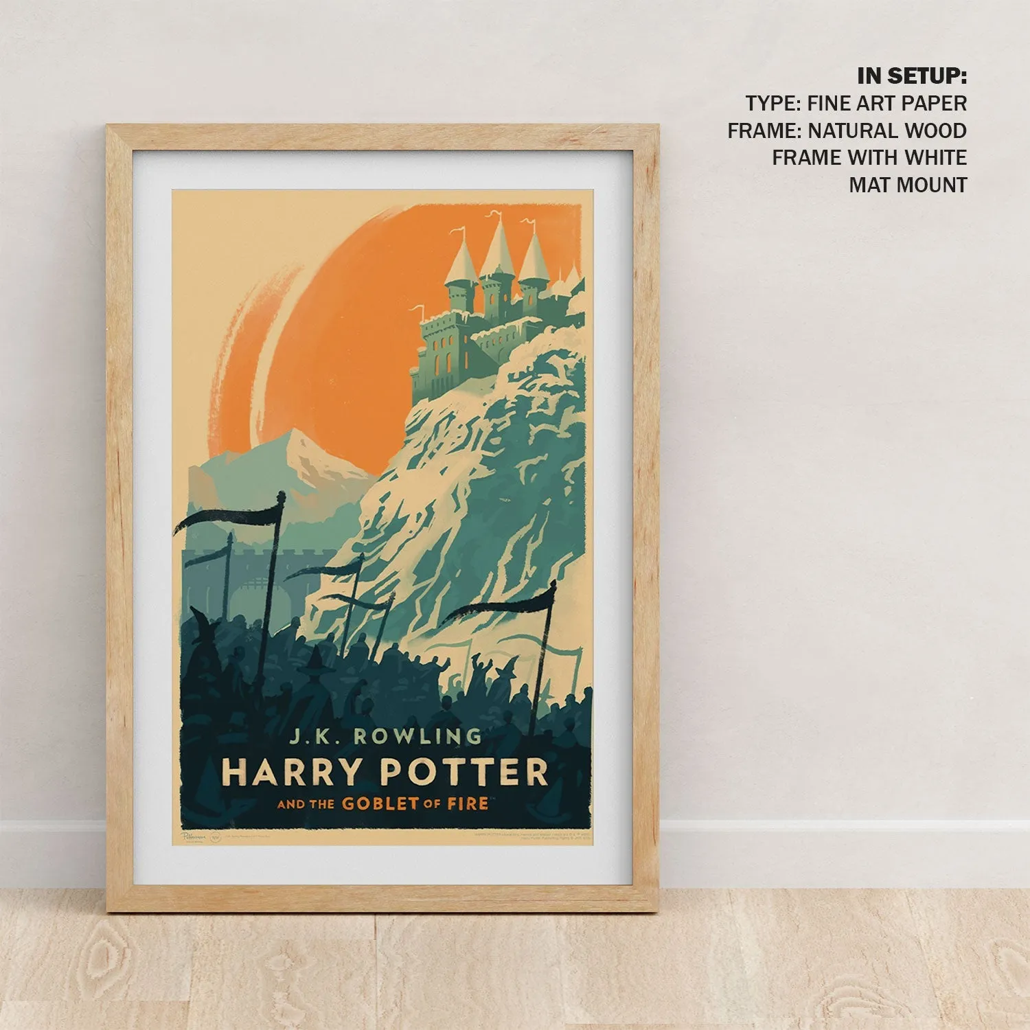 Harry Potter and the Goblet of Fire (2005) Movie Poster Art