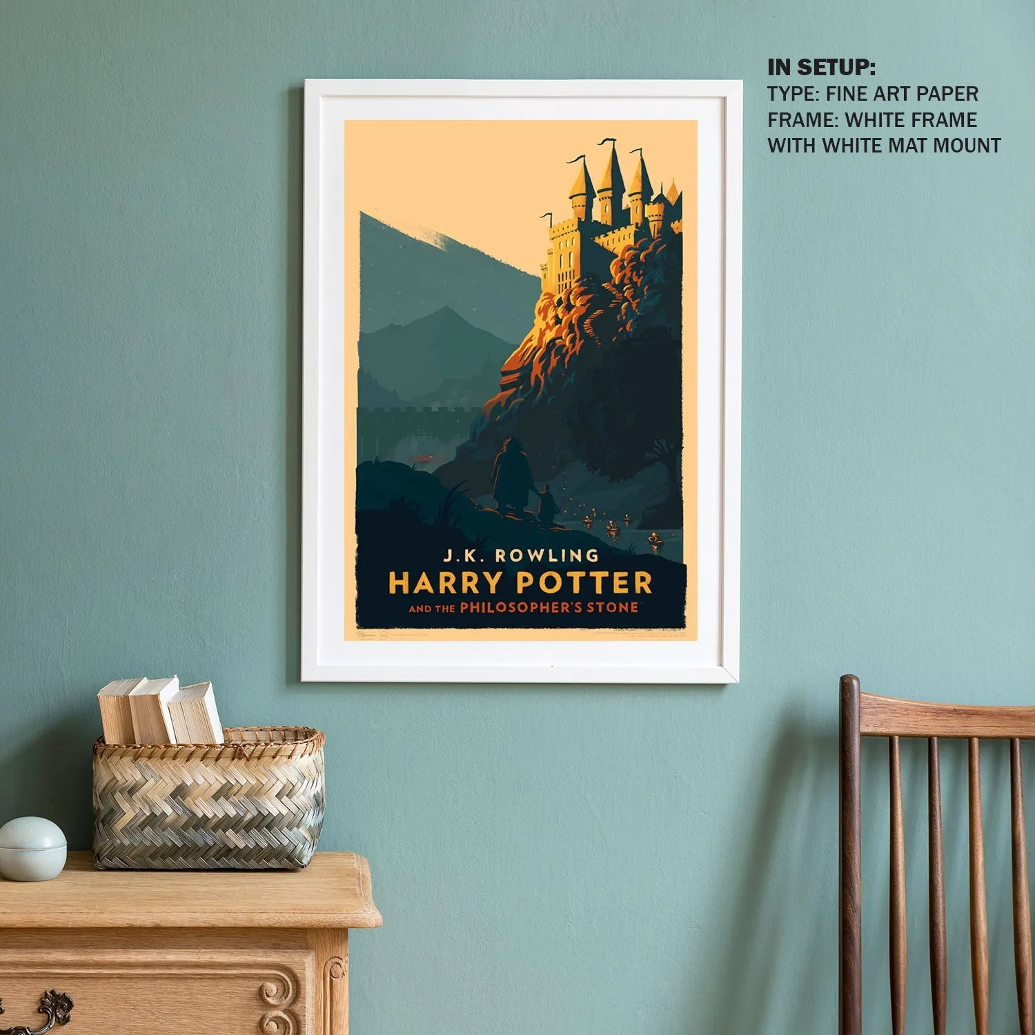 Harry Potter and the Philosopher's Stone (2001) Movie Poster Art