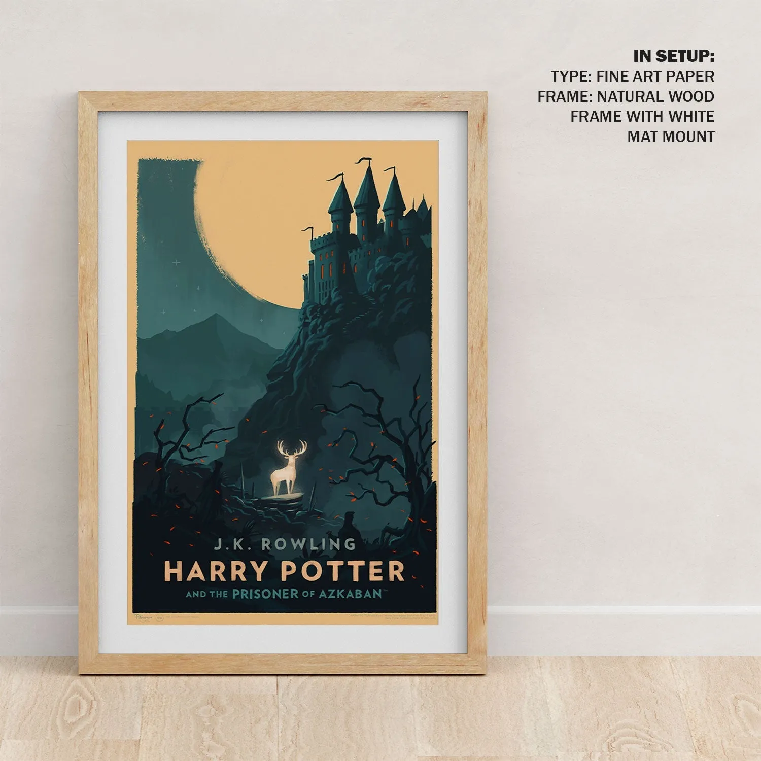 Harry Potter and the Prisoner of Azkaban (2004) Movie Poster Art