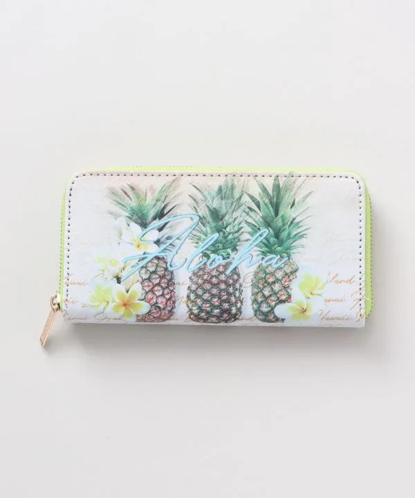 HAWAIIAN Flower Long Wallet