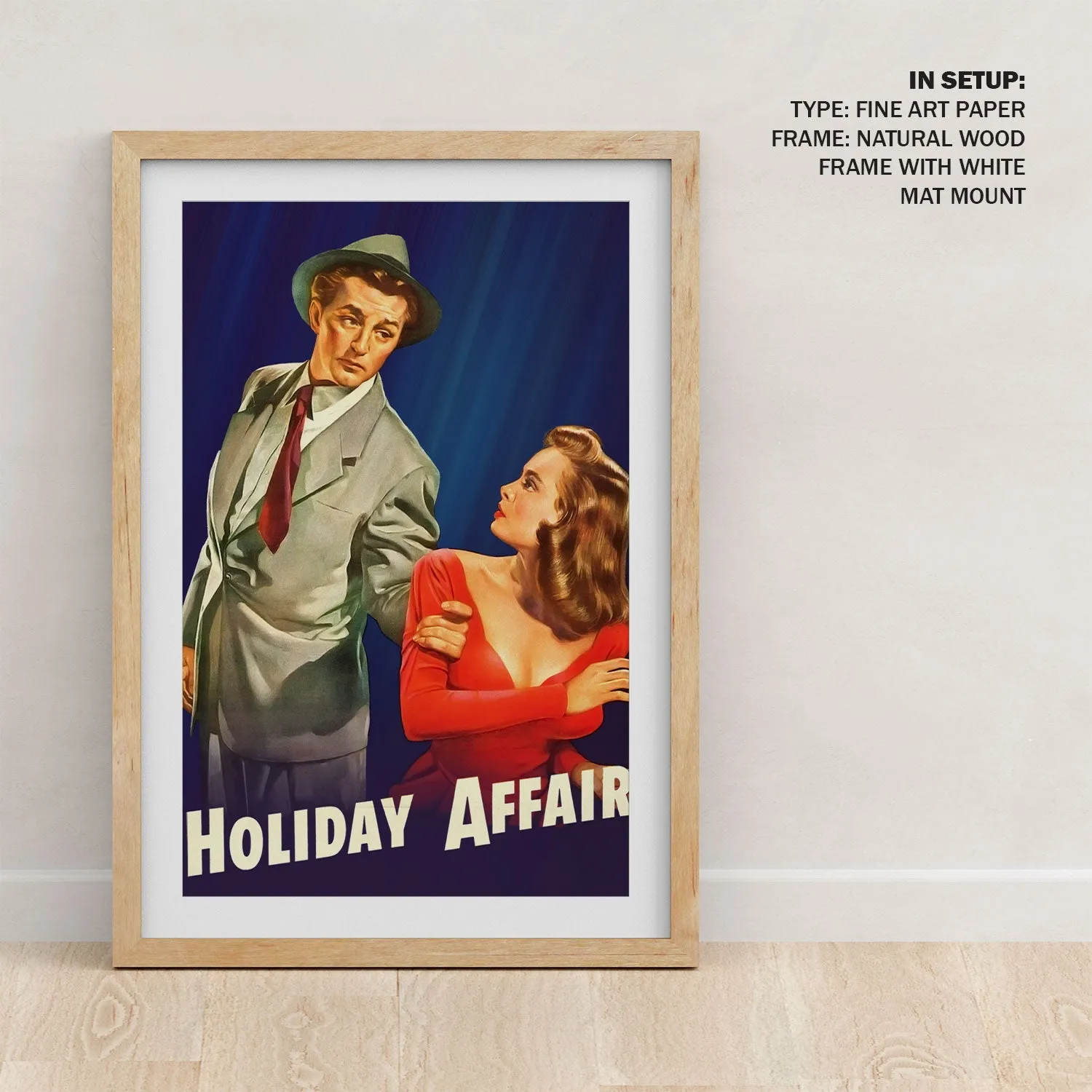 Holiday Affair (1949) Movie Poster Art