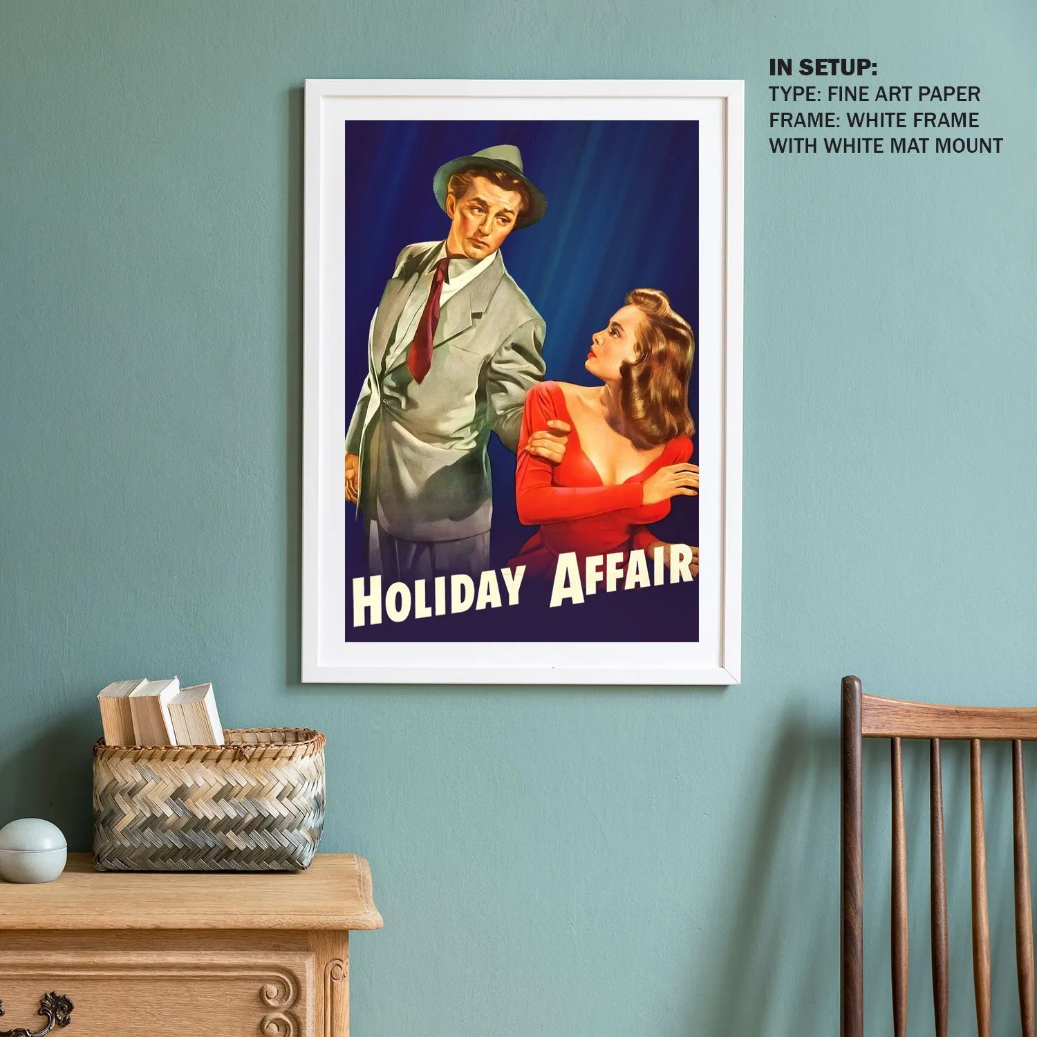 Holiday Affair (1949) Movie Poster Art