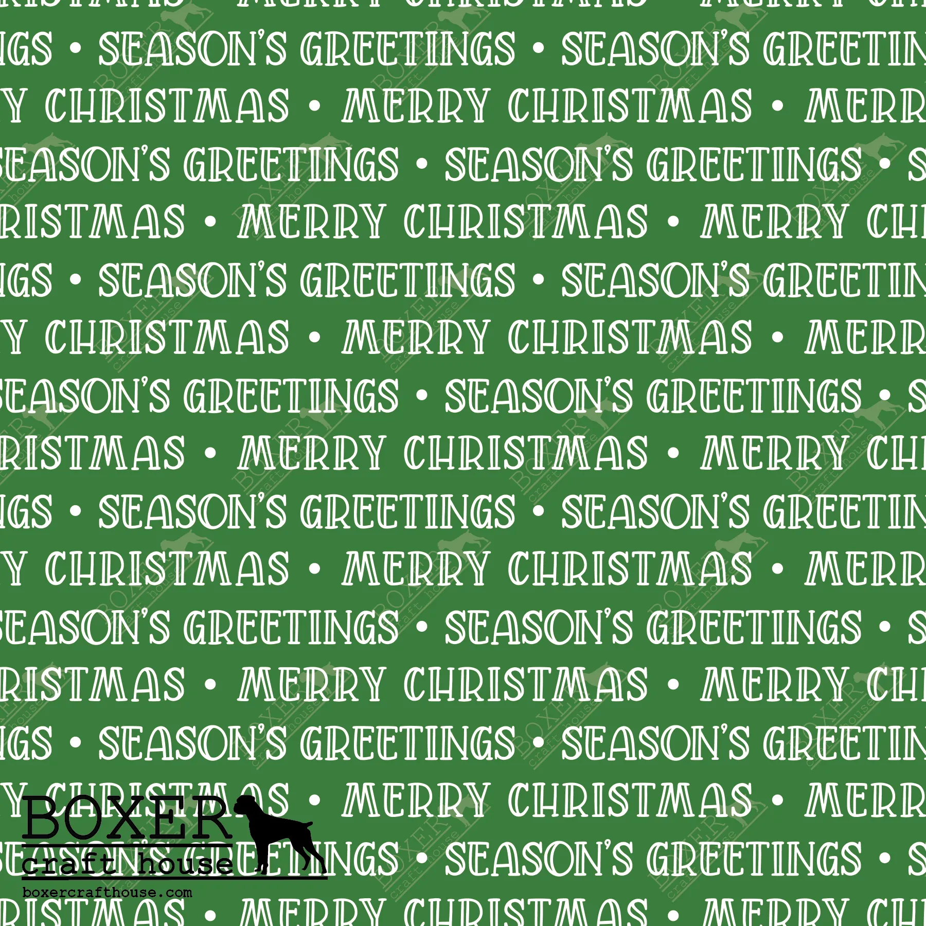 Holiday Cheer - Seasons Green