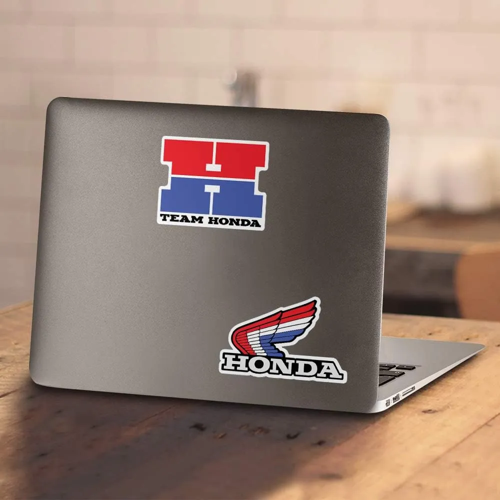 Honda Vintage Wing T-Shirt Black