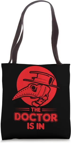 Horror Film Outfit For Film Festival Halloween Plague Doctor Tote Bag
