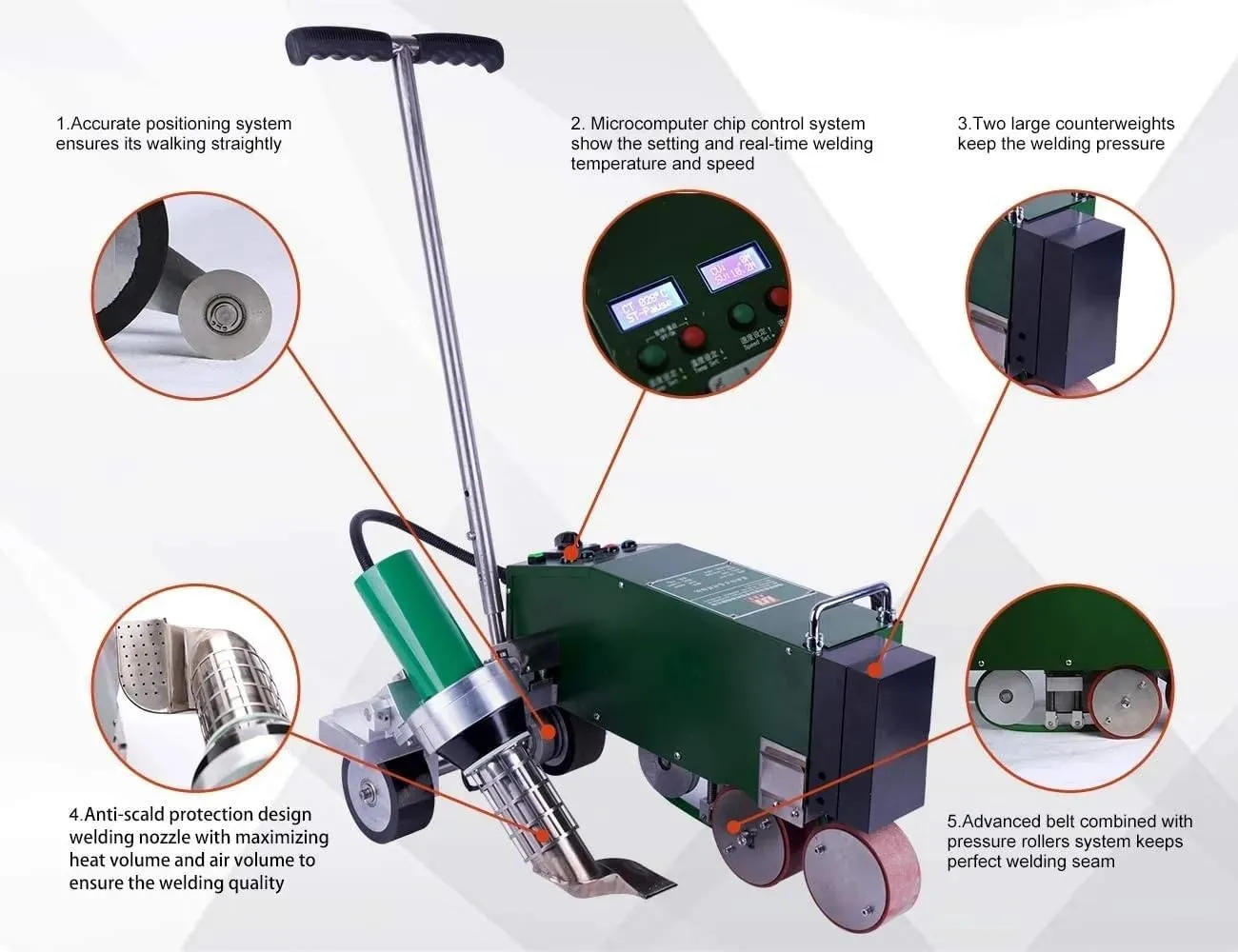 Hot Air Plastic Welder Welder Machine (Hot Air Welder)