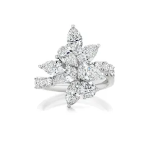 Hot Rocks® Collection Diamond Cluster Ring | White Gold
