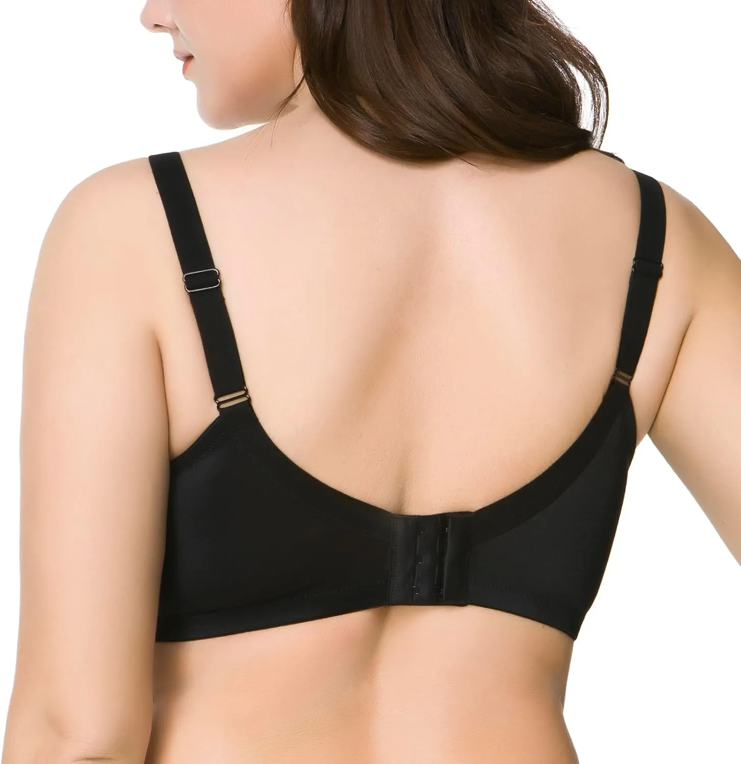 HSIA Minimizer Bra for Women - Plus Size Lace Bra Women's Full Coverage Unlined Underwire Bra for Heavy Breast