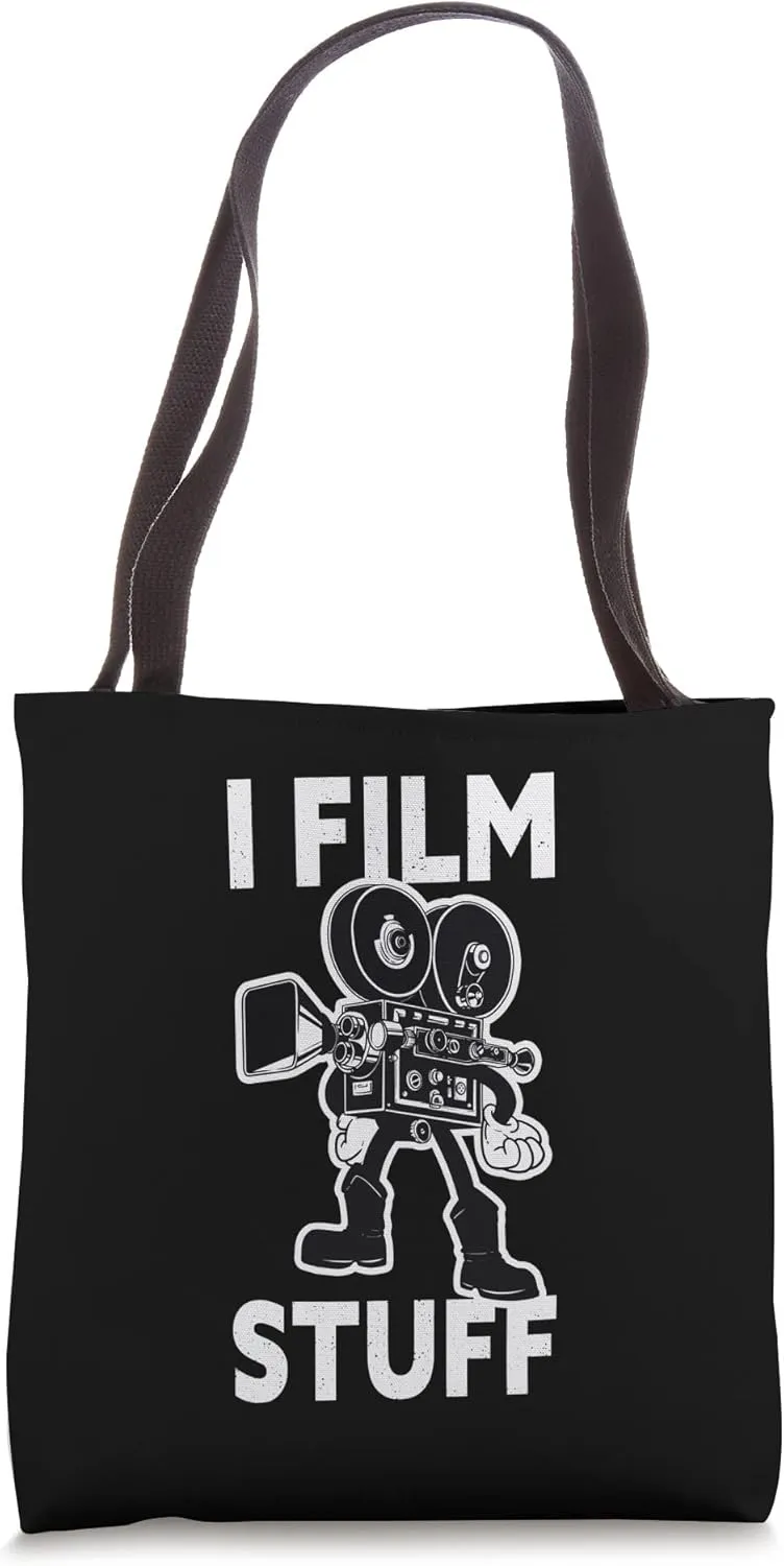 I Film Stuff Filmmaker Film Making Movie Director Tote Bag