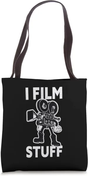 I Film Stuff Filmmaker Film Making Movie Director Tote Bag