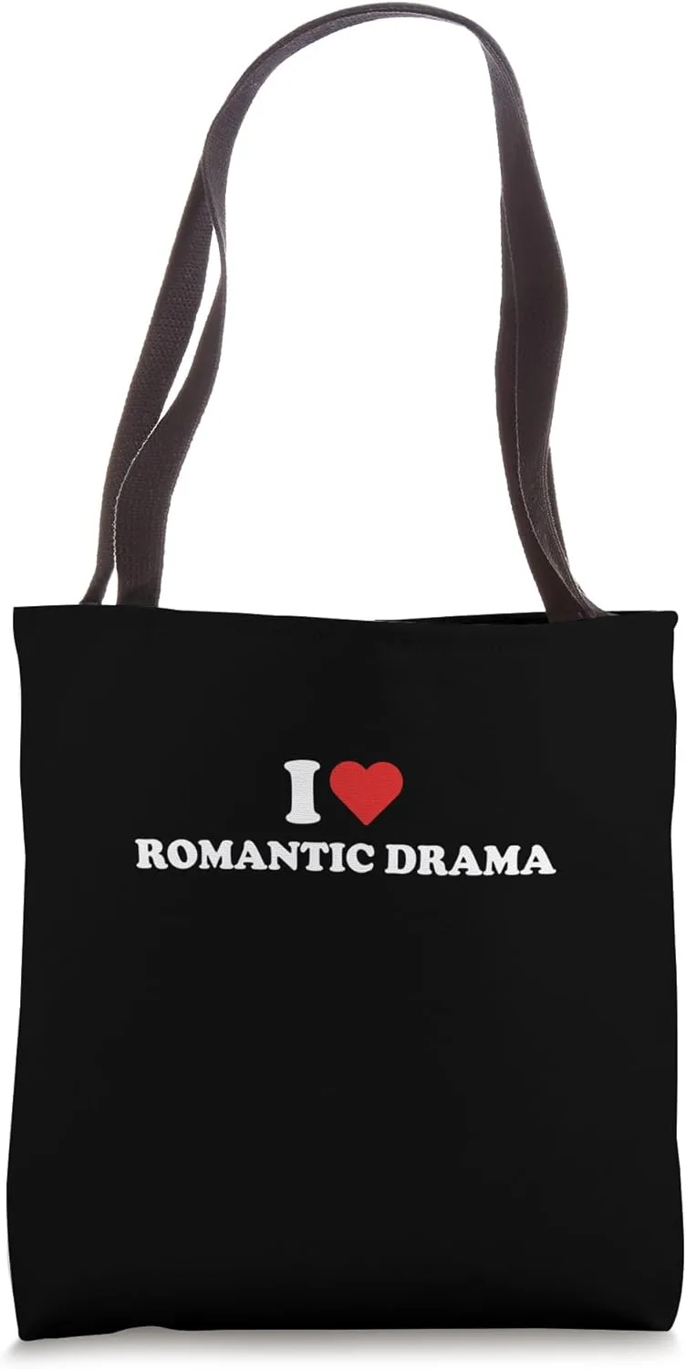 I Love Romantic Drama - Film Genre Tote Bag