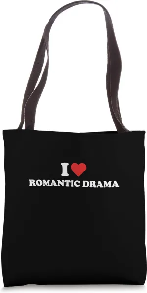 I Love Romantic Drama - Film Genre Tote Bag