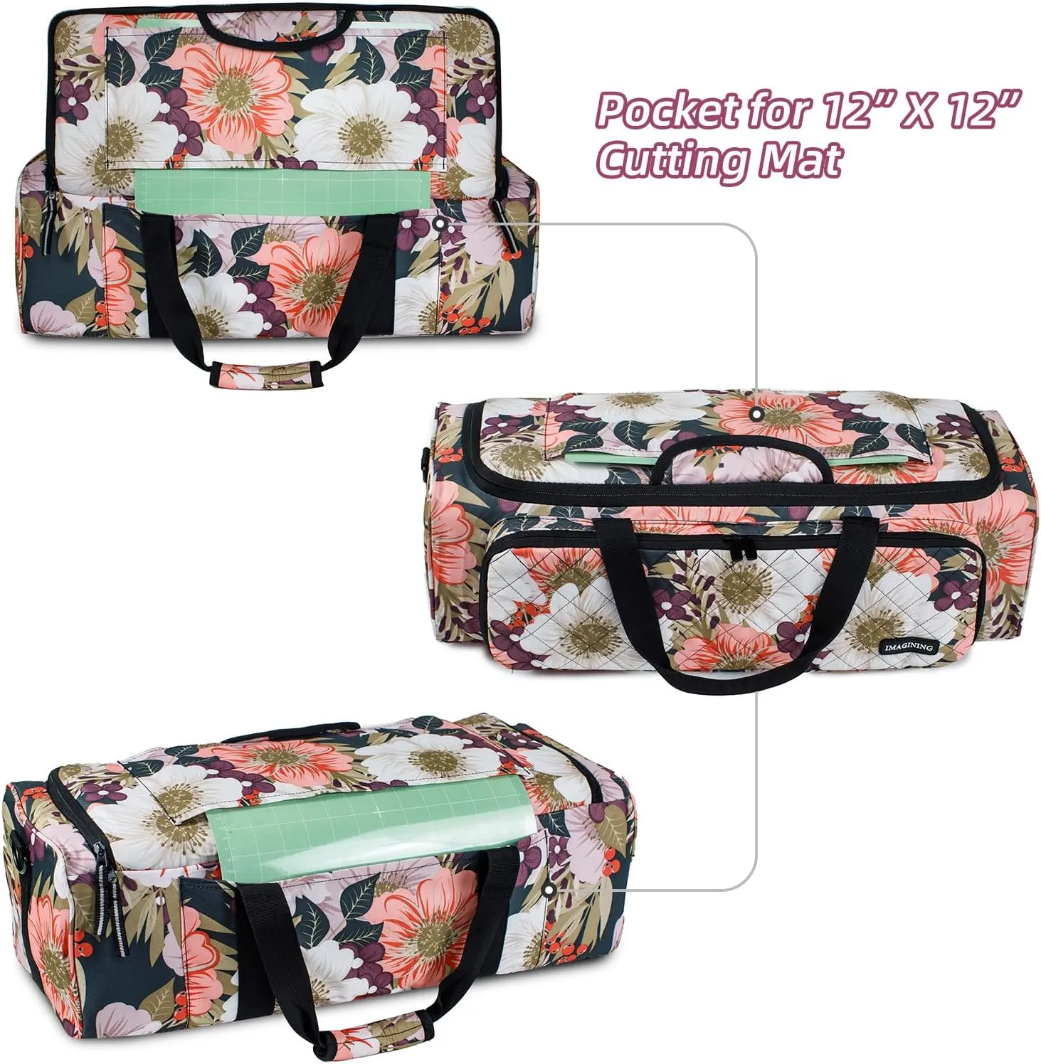 IMAGINING Carrying Case Bag Compatible with Maker, Maker 3, Explore Air 2, Explore 3, Travel Storage Bag with Pockets for Accessories and Suppliers