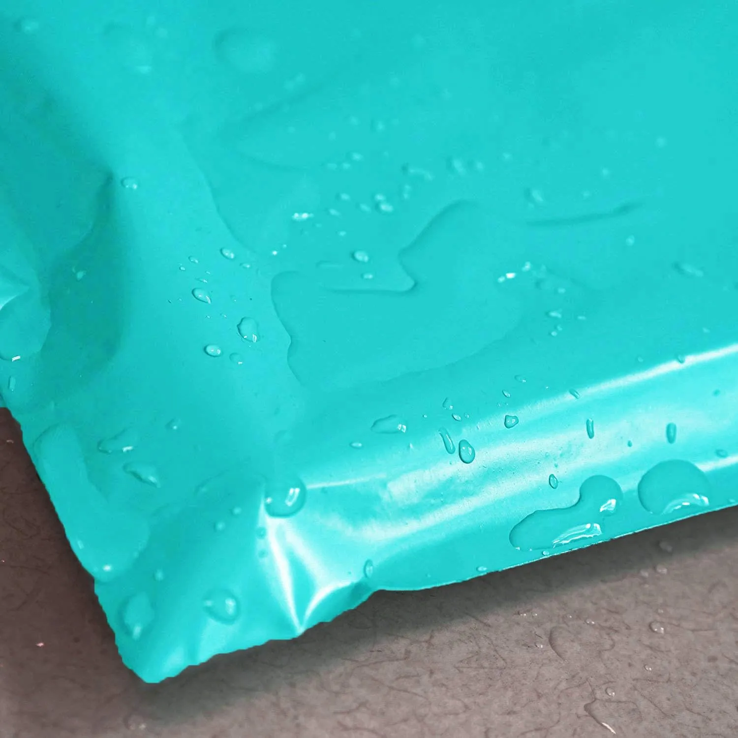 iMBAPrice 500-Pack Teal Poly Mailers 12x15.5 Inch #5 Teal Color Poly Mailing Envelopes Bags, Self Seal Adhesive Waterproof and Tear Proof (Total 500 Bags)