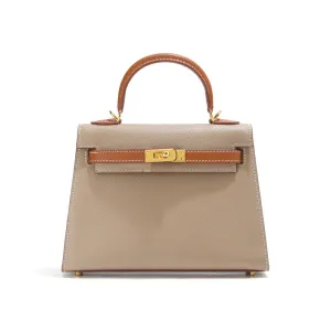 Inspired Kelli Bag Bi Color Leather Handbags for Women