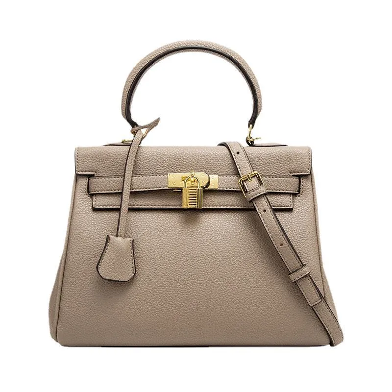 Inspired Mini Kelli Bag Vegan Leather Handbag for Woman