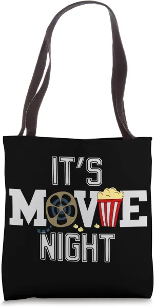 It's Movie Night Film Cinema Motion Picture Tote Bag