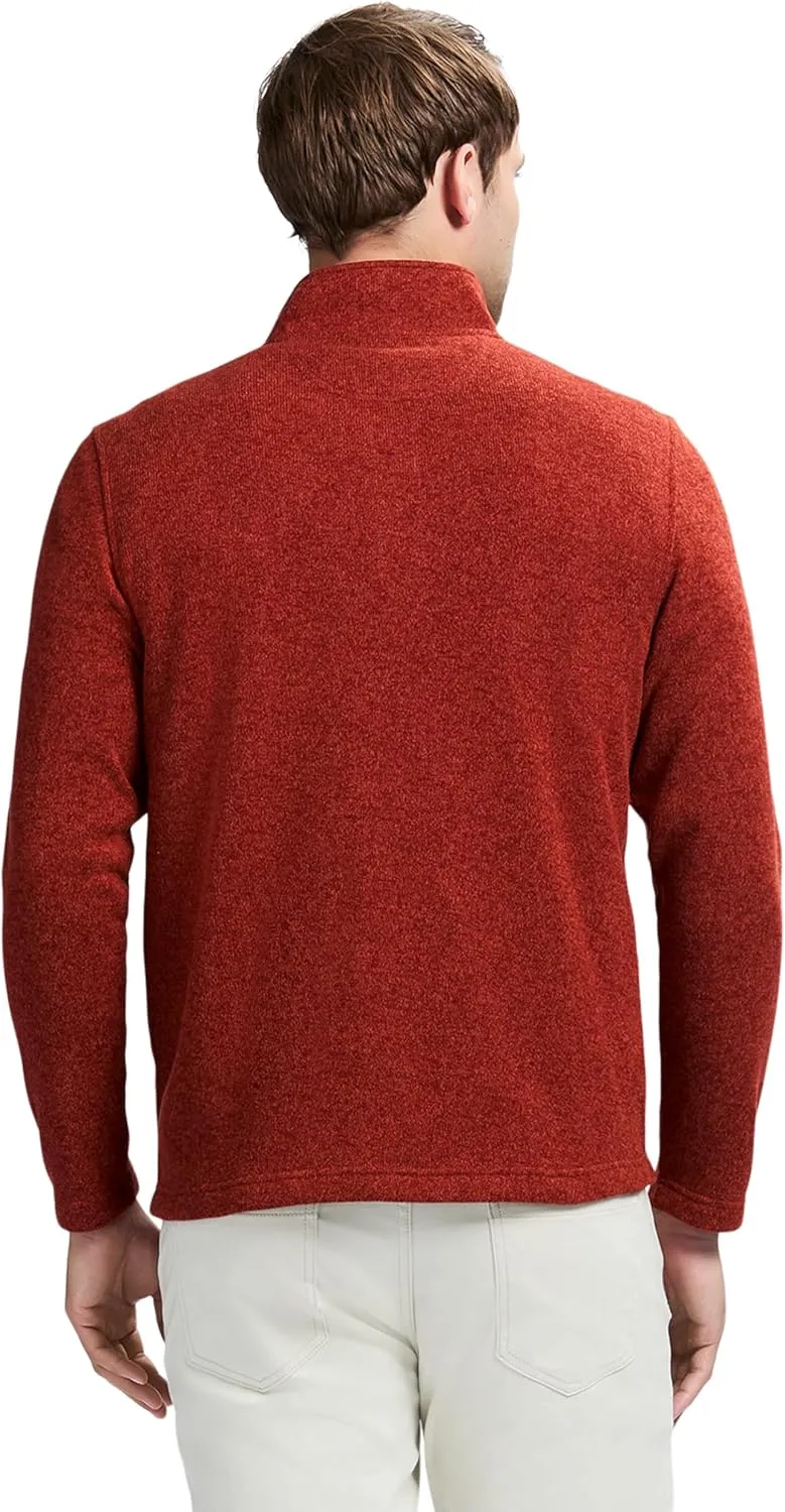 IZOD Men's Thermosoft Quarter Zip Sweater Fleece Pullover