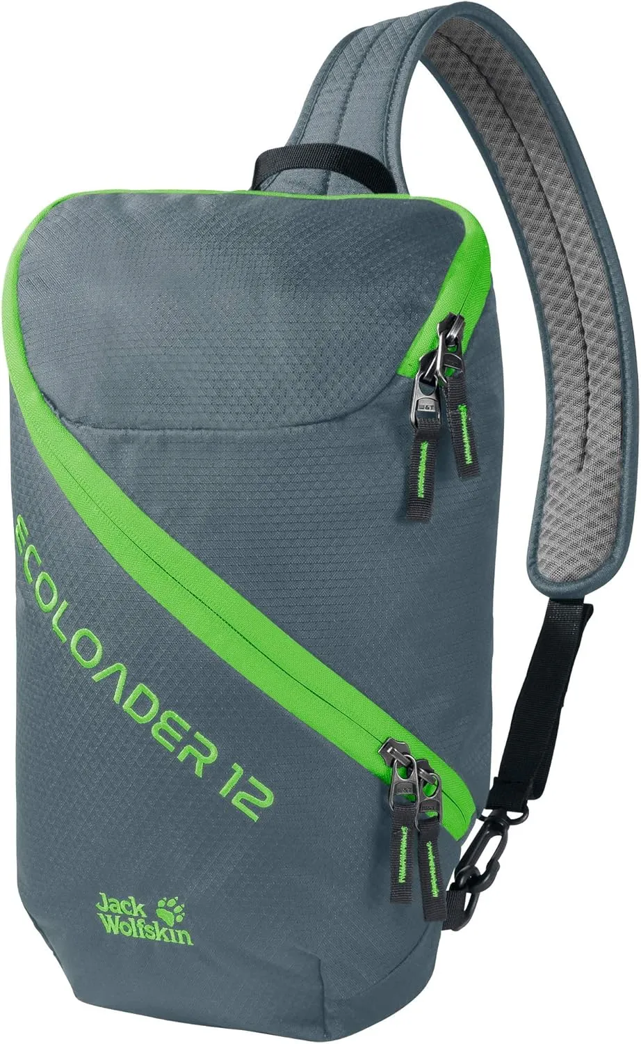 Jack Wolfskin Unisex-Adult Ecoloader 12 Bag, Storm Grey, One Size