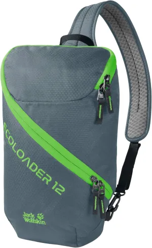 Jack Wolfskin Unisex-Adult Ecoloader 12 Bag, Storm Grey, One Size