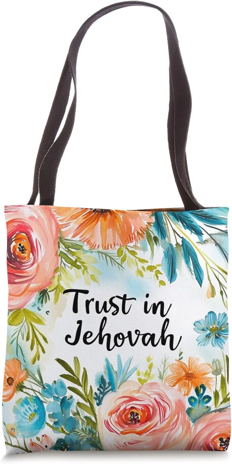 Jehovah's Witness Trust In Jehovah JW ORG JW Tote Bag